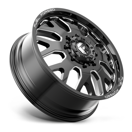 Fuel Off-Road Aluminum Wheels 22X8.25 Ff19D DE19 Gloss Black Milled
