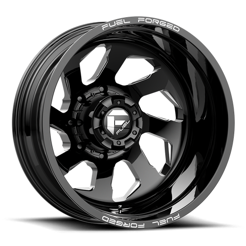 Fuel Off-Road Aluminum Wheels 22X8.25 Ff39D DD39 Gloss Black Milled
