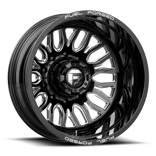 Fuel Off-Road Aluminum Wheels 22X8.25 FF66 Matte Black Milled