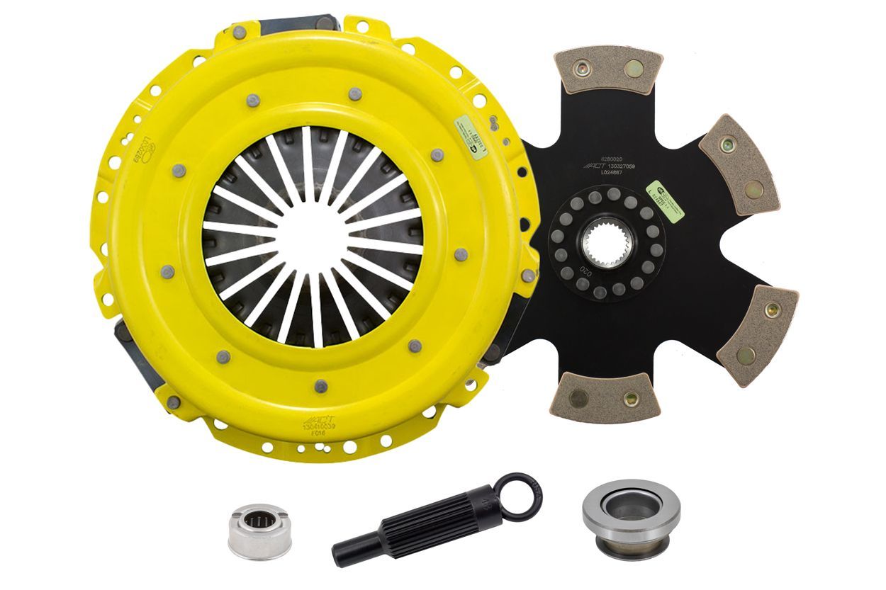 ACT 1999 Ford Mustang HD/Race Rigid 6 Pad Clutch Kit - FM9-HDR6