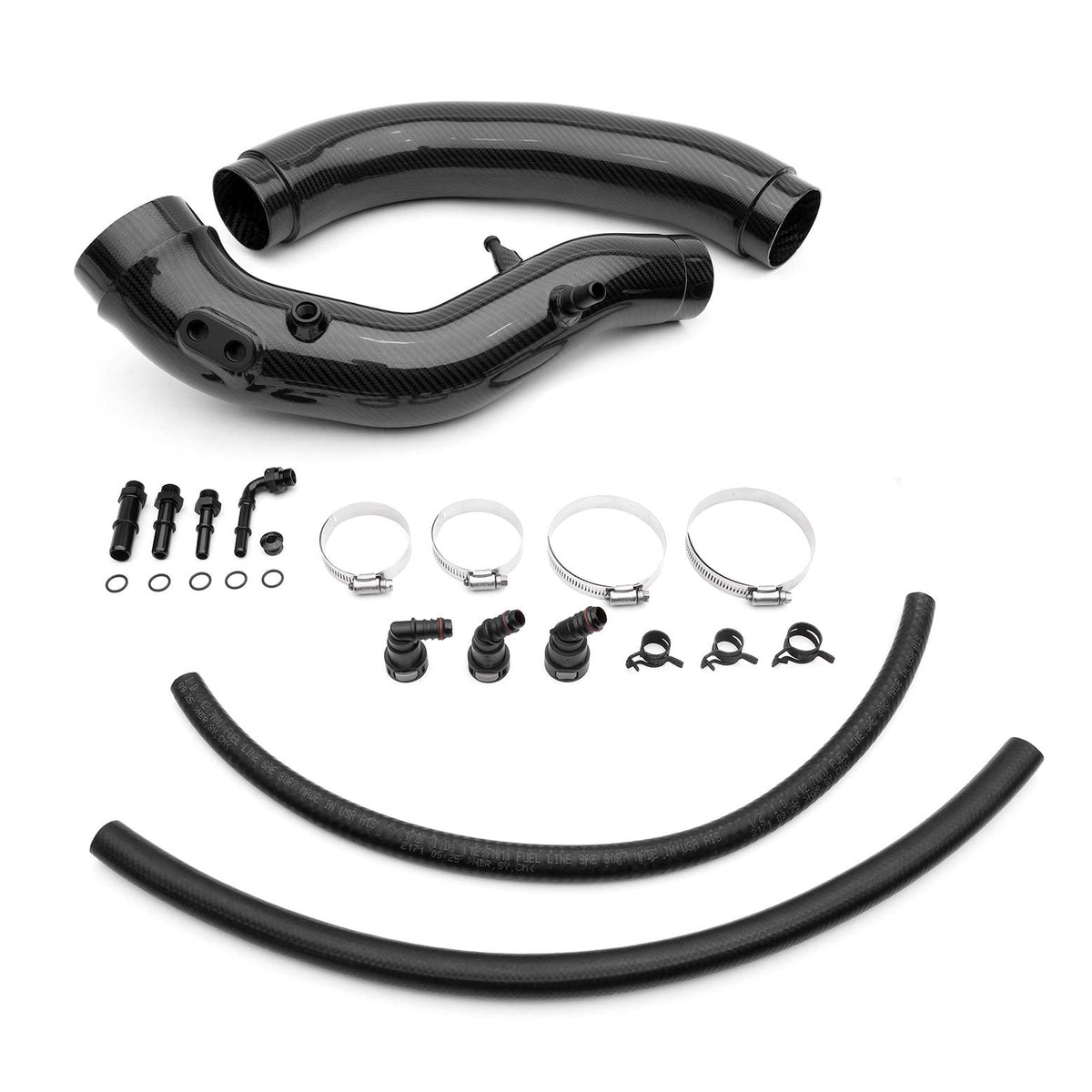 COBB - Redline Carbon Fiber Turbo Inlets for Ford F-150/Raptor (Gen3) 2021-2025 - 7F4360