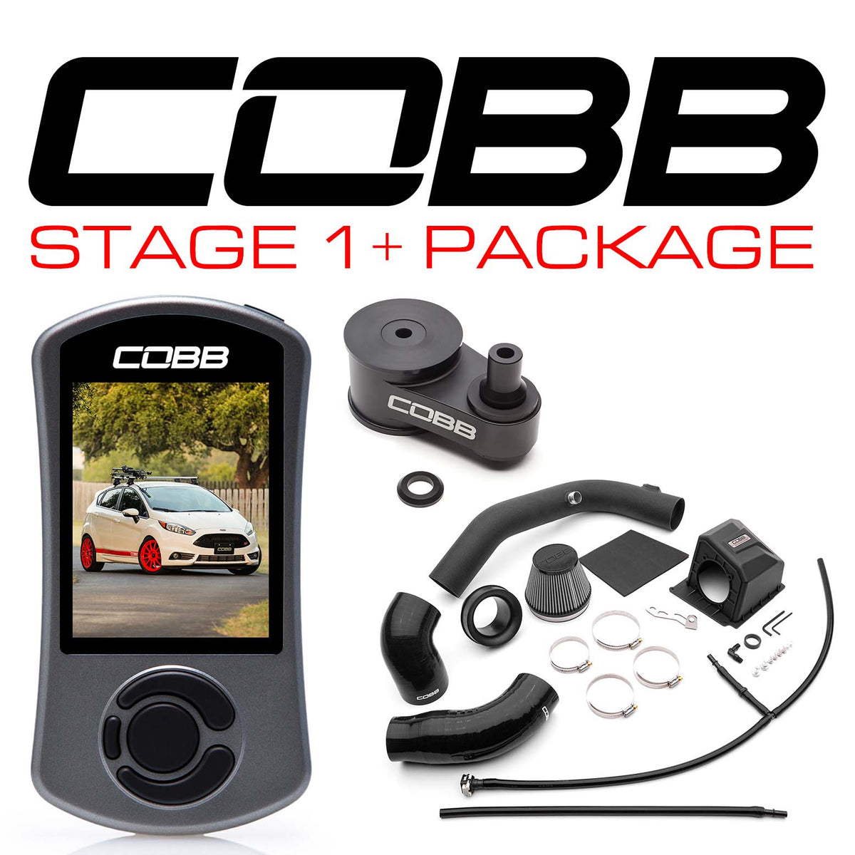 Cobb 14-19 Ford Fiesta ST Stage 1+ Power Package - FOR001FI1P