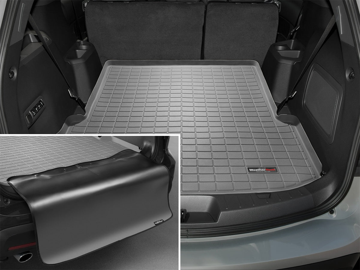 Weathertech - Cargo Liner w/Bumper Protector - Gray Behind 2nd Row Seating 11-19 Explorer - 42489SK
