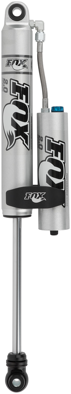 Fox 2.0 Factory Series 8.1in. Smooth Body R/R Shock w/CD Adj. (Alum) Std Travel / Eyelet Ends - Blk - 985-26-051