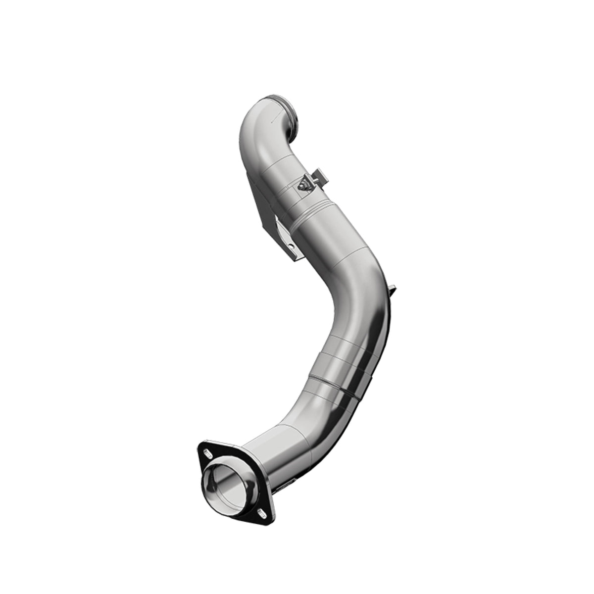 MBRP 2015 Ford 6.7L Powerstroke (Non Cab & Chassis Only) 4in Turbo Down-Pipe T409 Aluminized - FS9CA460