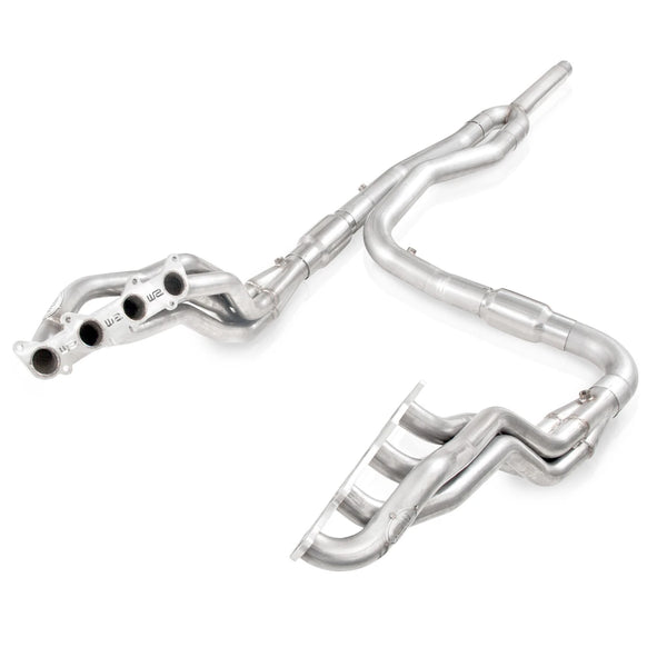 Stainless Works - 2011-14 F-150 5.0L Long Tube Header Kit - FT11HCATYST