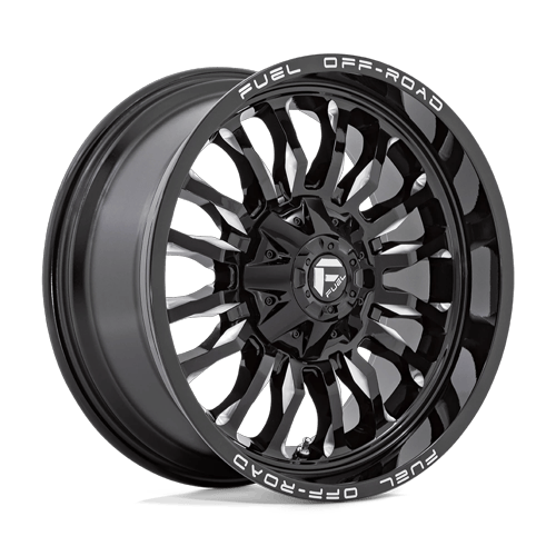 Fuel Off-Road Aluminum Wheels 22X10 Arc D795 Gloss Black Milled