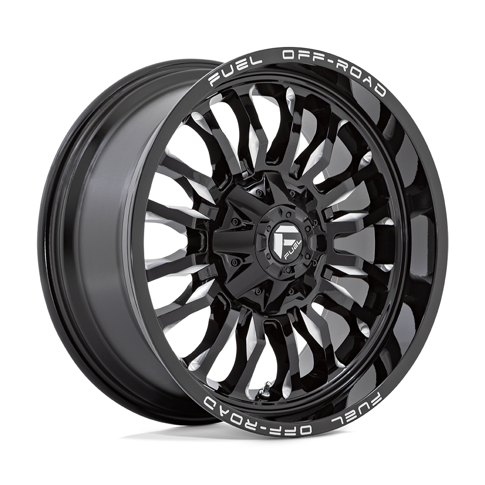 Fuel Off-Road D795 20X10 Gloss Black Milled 5x127/5.5 -18mm