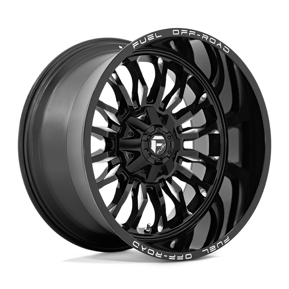 Fuel Off-Road D795 22X12 Gloss Black Milled 5x114.3/5.0 -44mm