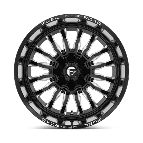 Fuel Off-Road D795 22X12 Gloss Black Milled 5x114.3/5.0 -44mm