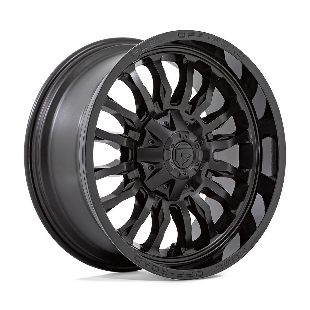 Fuel Off-Road D796 20X10 Matte Black W/ Gloss Black Lip 8x165.1 -18mm