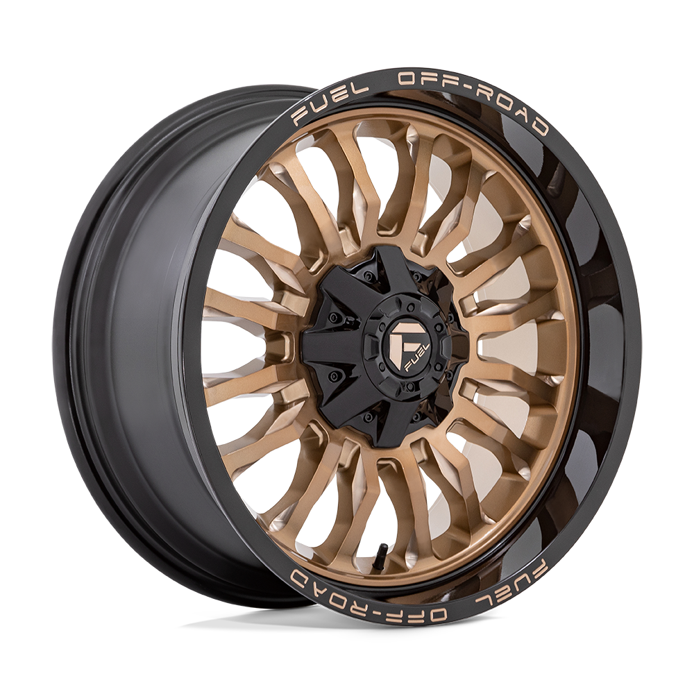 Fuel Off-Road D797 20X9 Platinum Bronze W/ Black Lip 6x135/5.5 +1mm