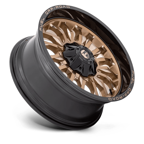 Fuel Off-Road D797 20X9 Platinum Bronze W/ Black Lip 8x165.1 +1mm