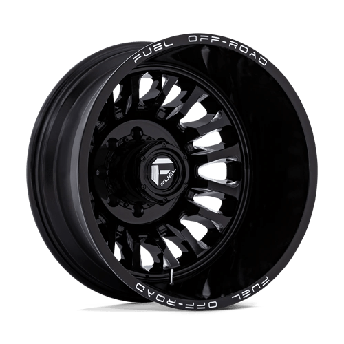 Fuel Off-Road Aluminum Wheels 20X8.25 Arc Dually D868 Gloss Black Milled