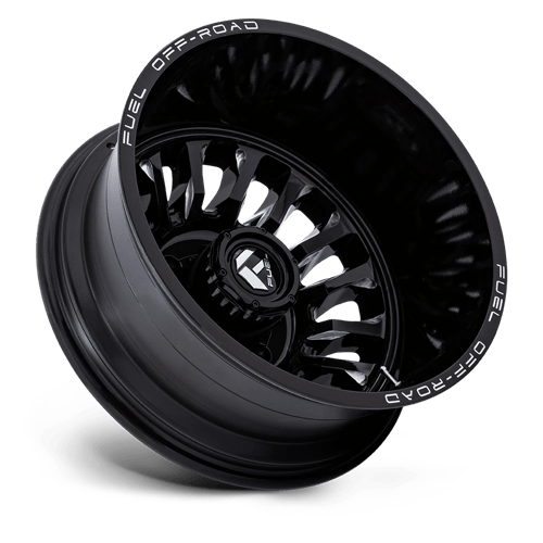 Fuel Off-Road Aluminum Wheels 20X8.25 Arc Dually D868 Gloss Black Milled