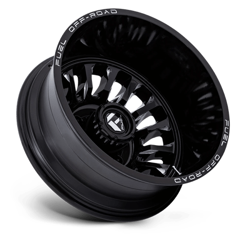 Fuel Off-Road Aluminum Wheels 22X8.25 Arc Dually D868 Gloss Black Milled