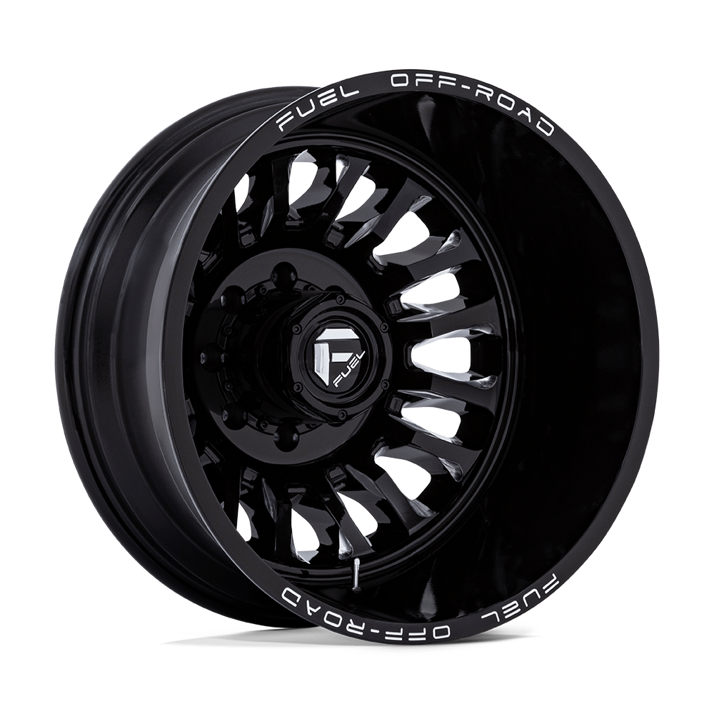 Fuel Off-Road D868 22X8.25 Gloss Black Milled 8x210 -227mm