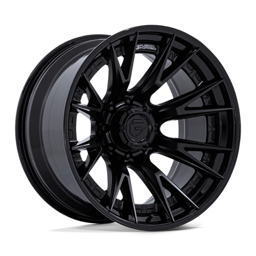 Fuel Off-Road Aluminum Wheels 20X9 Catalyst FC402 Matte Black W/ Gloss Black Lip