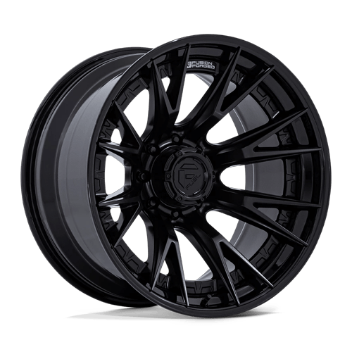 Fuel Off-Road Aluminum Wheels 22X12 Catalyst FC402 Matte Black W/ Gloss Black Lip