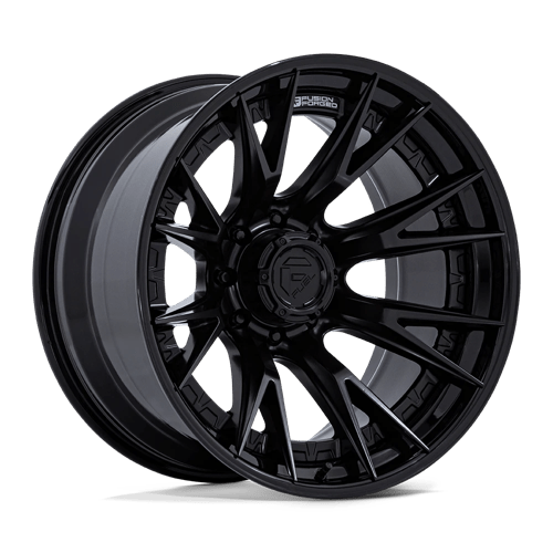 Fuel Off-Road Aluminum Wheels 24X12 Catalyst FC402 Matte Black W/ Gloss Black Lip