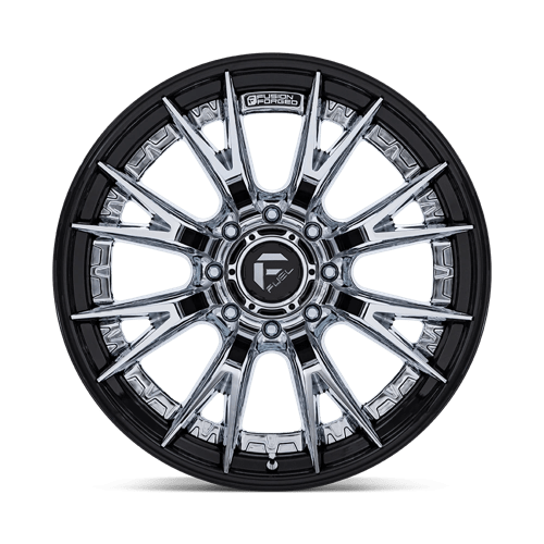Fuel Off-Road Aluminum Wheels 20X9 Catalyst FC402 Chrome W/ Gloss Black Lip
