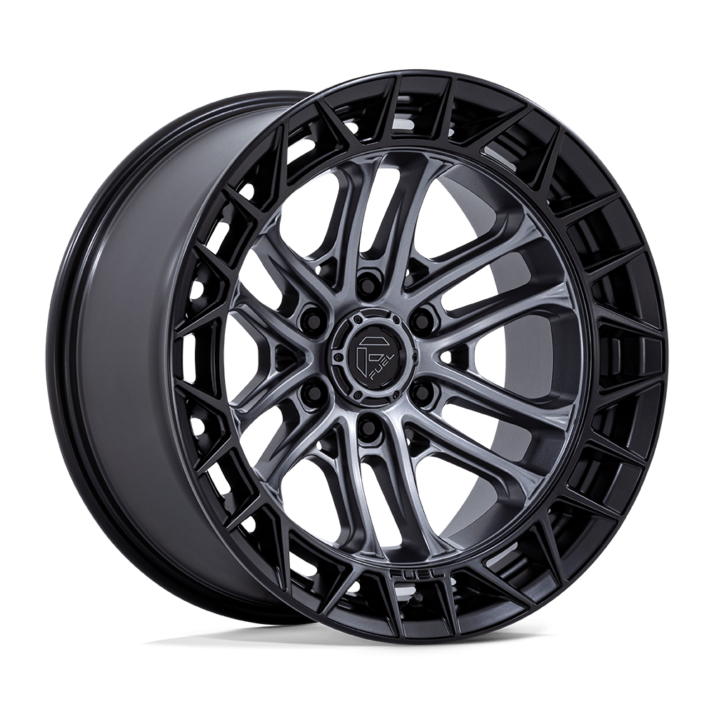 Fuel Off-Road D874 17X9 Matte Gunmetal W/ Matte Black Lip 6x139.7 +1mm