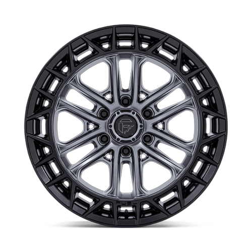 Fuel Off-Road D874 20X9 Matte Gunmetal W/ Matte Black Lip 6x139.7 +20mm