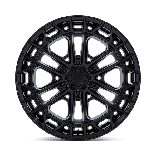 Fuel Off-Road D874 20X10 Matte Black W/ Gloss Black Lip 6x135 -18mm