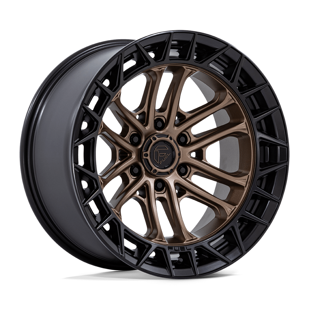 Fuel Off-Road Aluminum Wheels 17X9 Celsius FC874 Matte Bronze W/ Matte Black Lip