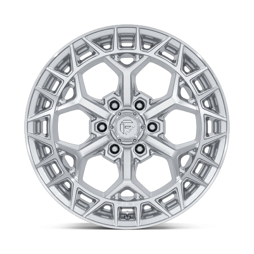 Fuel Off-Road Aluminum Wheels 17X9 Charger FC873 Gloss Silver W/ Machined Face