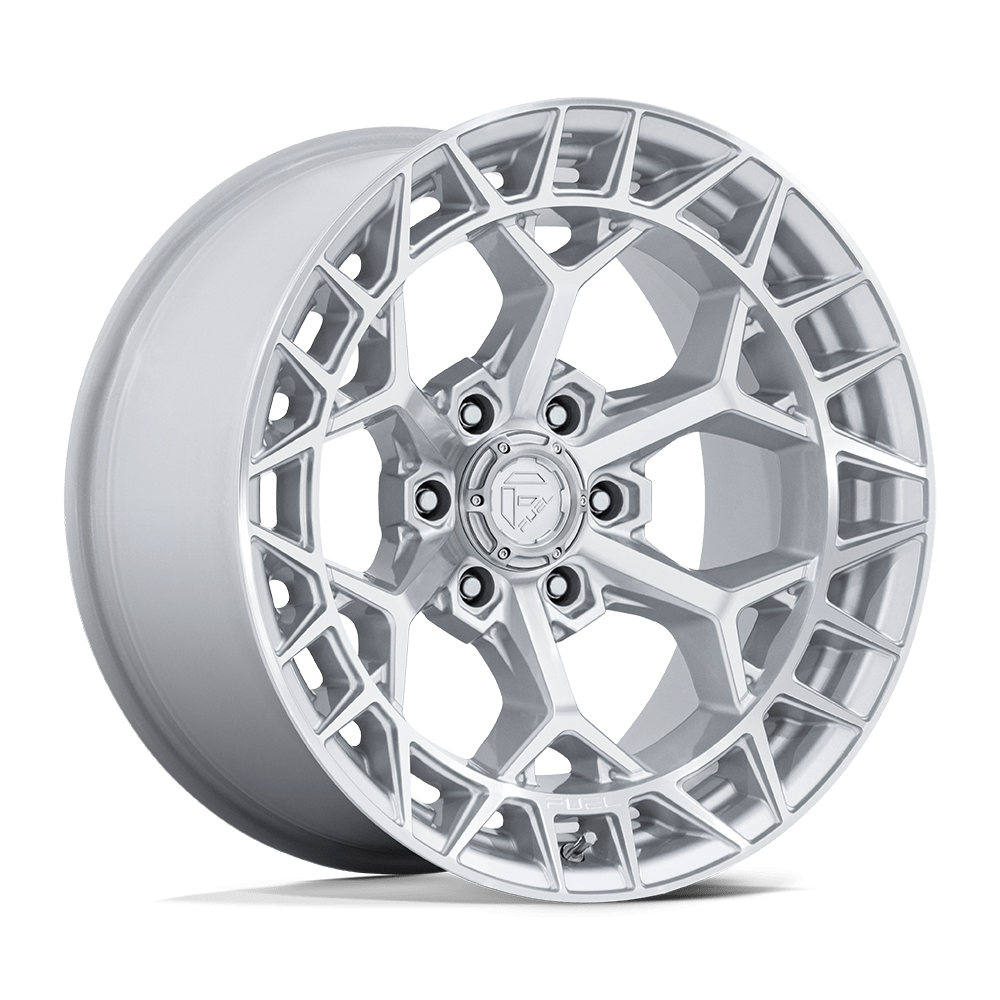 Fuel Off-Road D873 17X9 Gloss Silver W/ Machined Face 6x139.7 +1mm