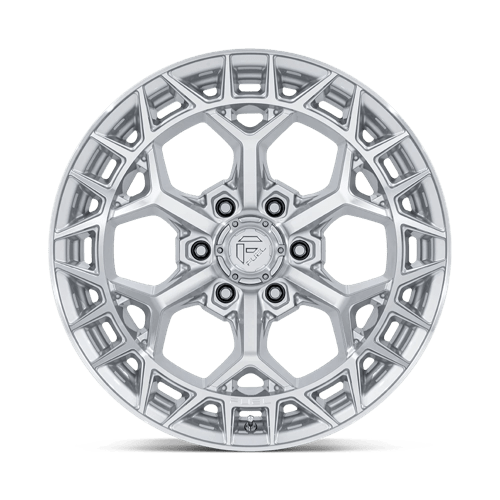 Fuel Off-Road Aluminum Wheels 22X10 Charger FC873 Gloss Silver W/ Machined Face