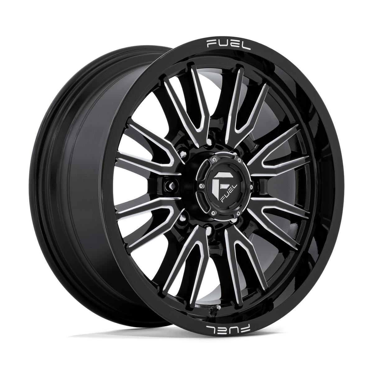 Fuel Off-Road D761 20X9 Gloss Black Milled 8x170 +20mm