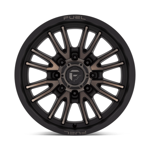 Fuel Off-Road D762 20X9 Matte Black Double Dark Tint 8x170 +20mm