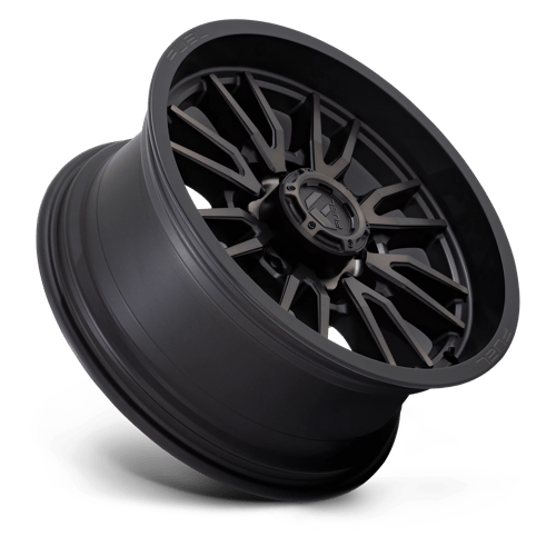Fuel Off-Road D762 20X9 Matte Black Double Dark Tint 8x170 +1mm
