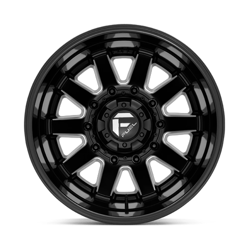 Fuel Off-Road D538 20X8.25 Matte Black Milled 10x225 -202mm