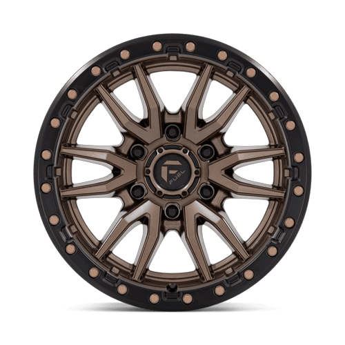 Fuel Off-Road D681 16X8 Matte Bronze Black Bead Ring 6x139.7 +1mm