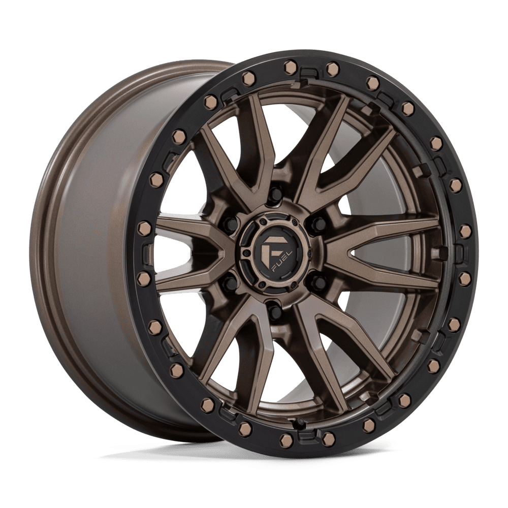 Fuel Off-Road D681 17X9 Matte Bronze Black Bead Ring 6x135 +1mm