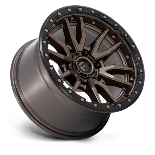 Fuel Off-Road D681 17X9 Matte Bronze Black Bead Ring 6x139.7 +1mm