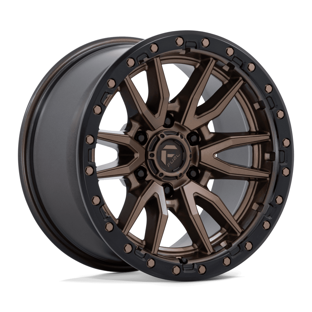 Fuel Off-Road D681 18X9 Matte Bronze Black Bead Ring 6x139.7 -12mm