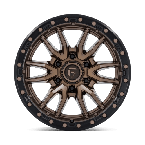 Fuel Off-Road D681 18X9 Matte Bronze Black Bead Ring 6x135 -12mm