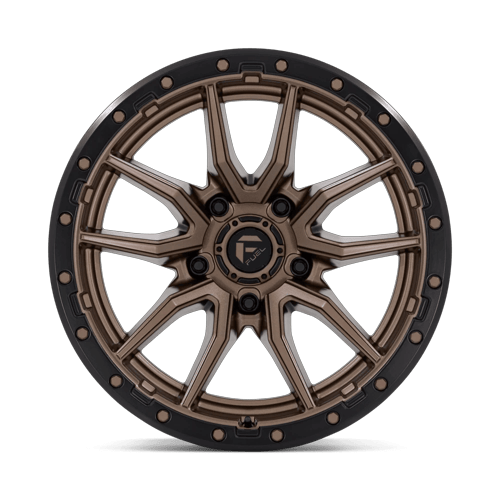 Fuel Off-Road D681 20X10 Matte Bronze Black Bead Ring 5x127 -18mm
