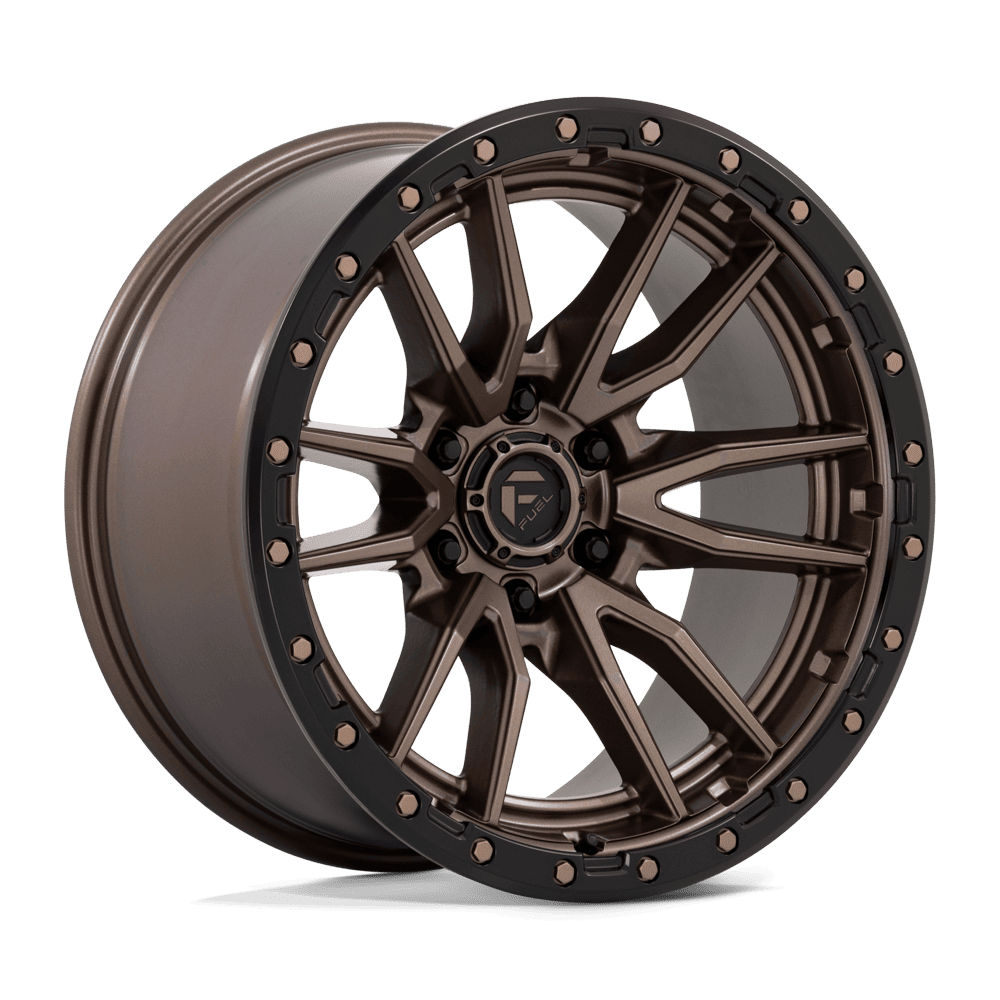 Fuel Off-Road D681 20X10 Matte Bronze Black Bead Ring 6x139.7 -18mm