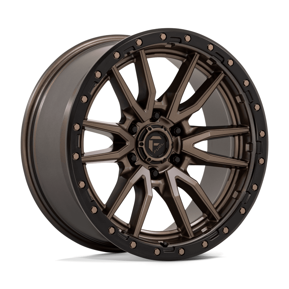 Fuel Off-Road D681 20X9 Matte Bronze Black Bead Ring 6x114.3 +1mm