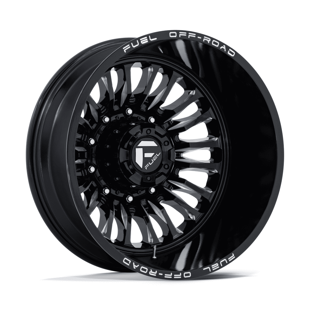 Fuel Off-Road D868 22X8.25 Gloss Black Milled 10x225 -201mm