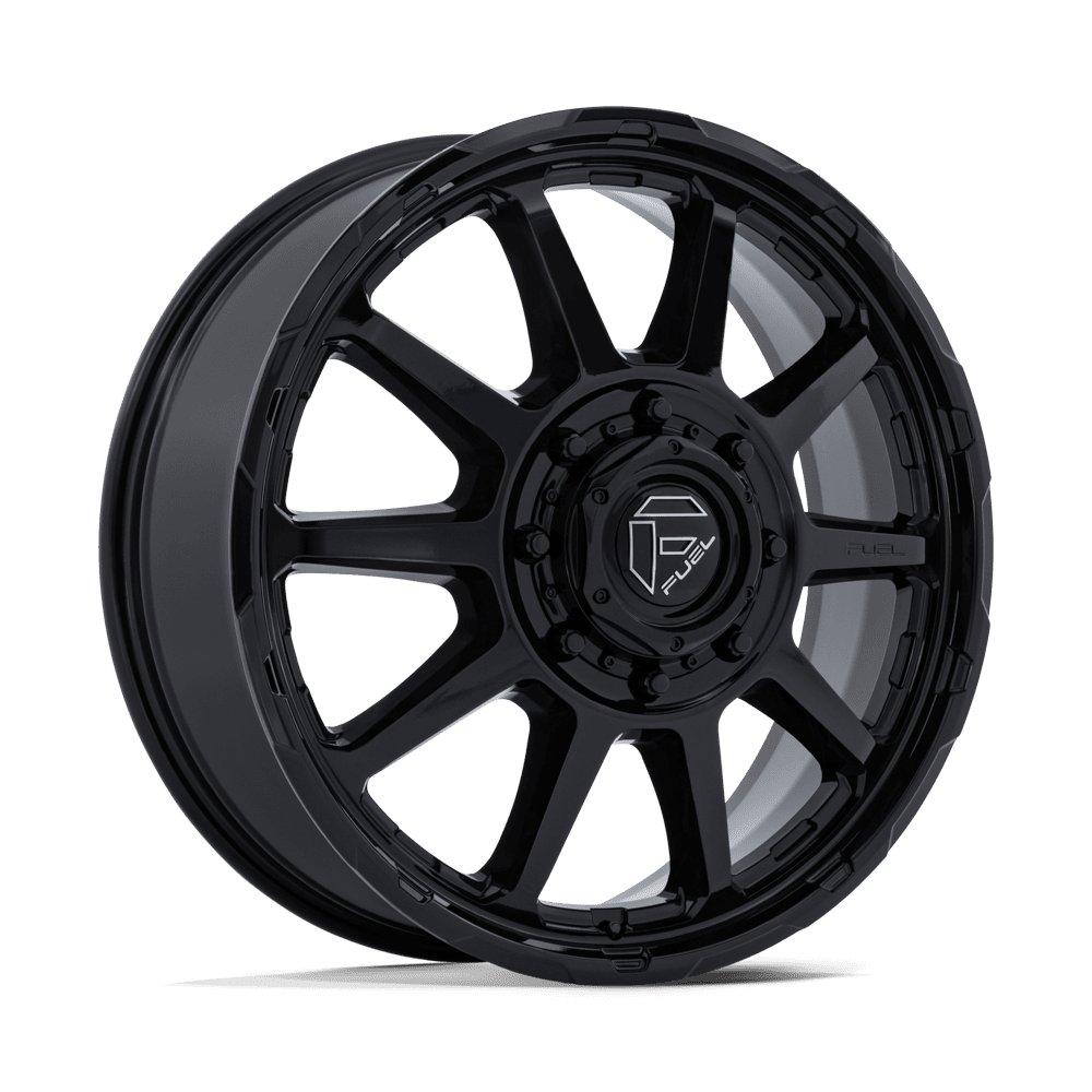 Fuel Off-Road D911 20X8.25 Gloss Black 10x225 +105mm