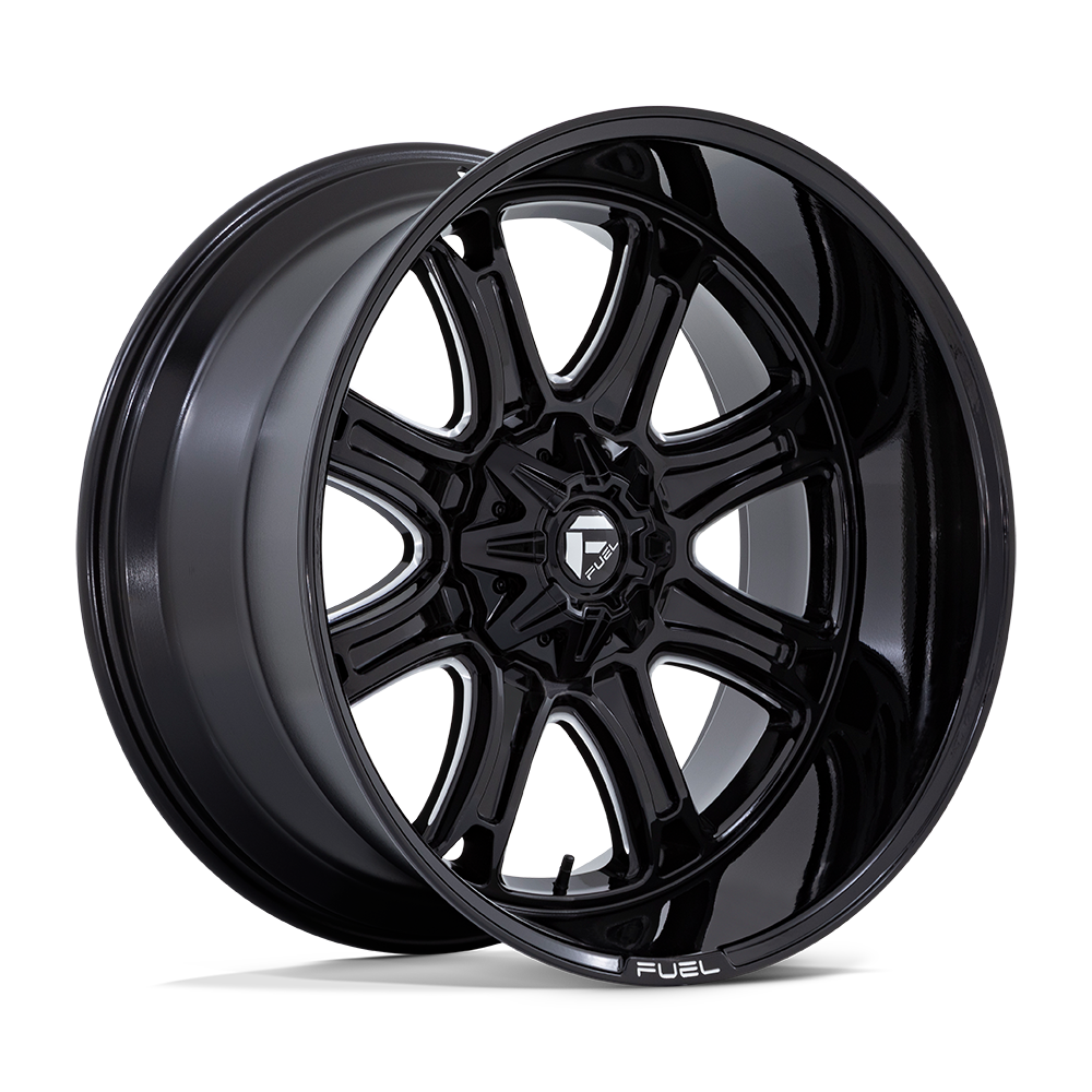 Fuel Off-Road D853 22X9 Gloss Black Milled 5x139.7/150 +1mm