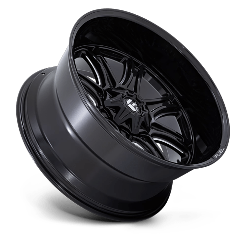 Fuel Off-Road Aluminum Wheels 22X10 DARKSTAR Gloss Black Milled
