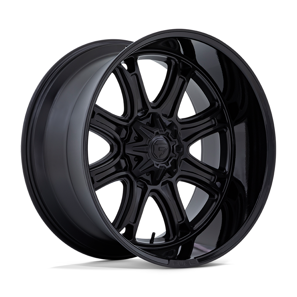 Fuel Off-Road D853 24X12 Matte Black W/ Gloss Black Lip BLANK -44mm