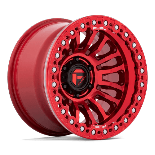 Fuel Off-Road Aluminum Wheels 17X9 Rincon Beadlock FC125 Candy Red
